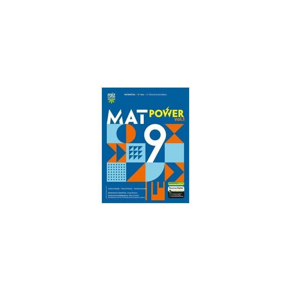 9789897445675 - MatPower 9 - Matemática ( 2 Volumes) - Manual do Aluno