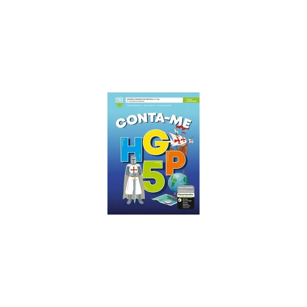 9789897445750 - Conta-me HGP 5 - História e Geografia de Portugal - Manual do Aluno