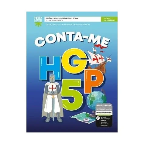 9789897445750 - Conta-me HGP 5 - História e Geografia de Portugal - Manual do Aluno