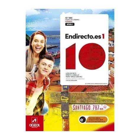 9789897672620 - Endirecto.es 1 - Espanhol - Nível 1 - 10.º Ano - Manual do Aluno