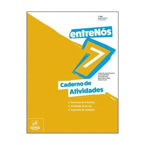 9789897672897 - entreNós 7 - Português - Caderno de Atividades