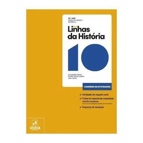 9789897675355 - Novo Linhas da História 10 - História A - Caderno de Atividades