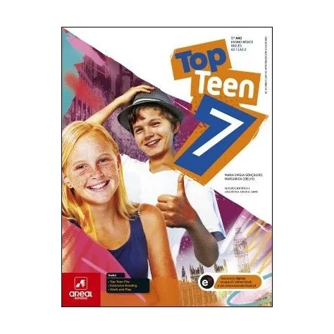 9789897675393 - Top Teen 7 - Inglês - Manual do Aluno