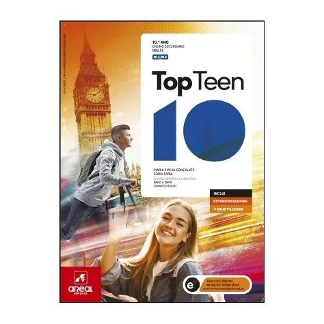 9789897675416 - Top Teen 10 - Inglês - Manual do Aluno