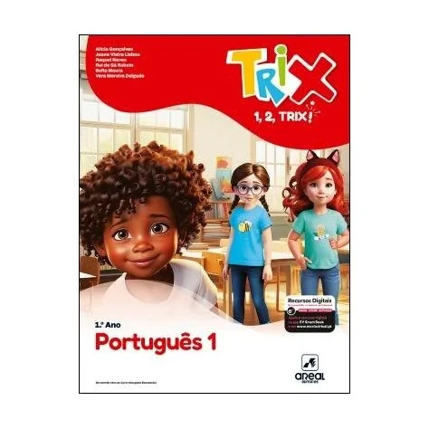 9789897676376 - TRIX - Português - 1.º Ano - Manual do Aluno