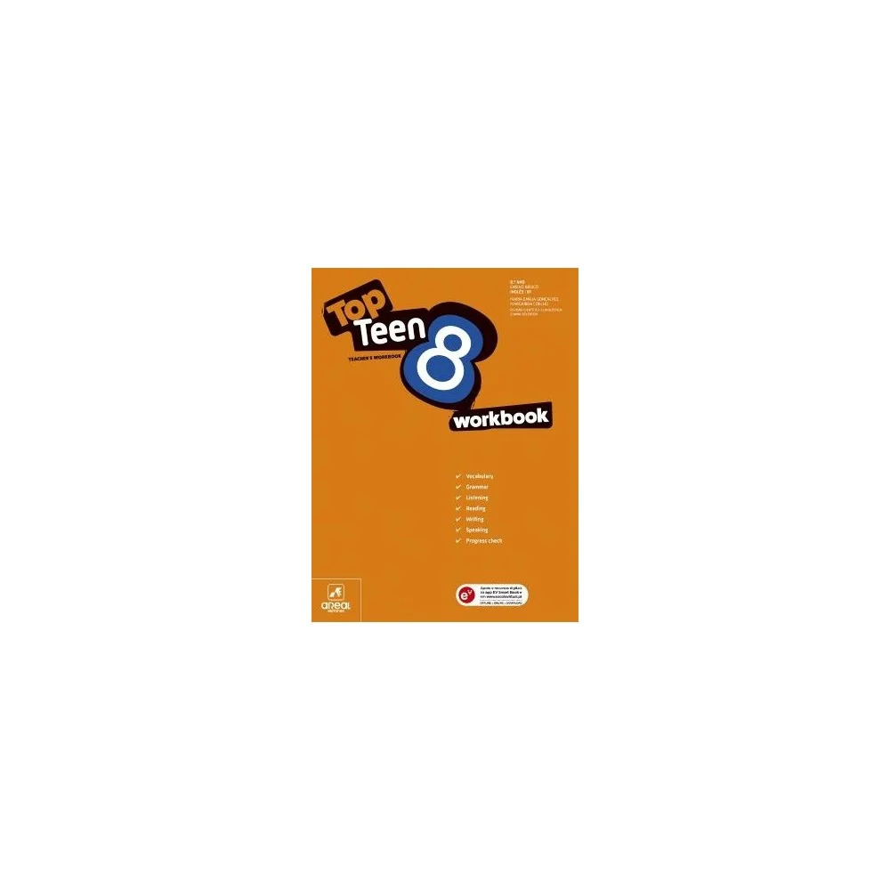9789897677717 - Top Teen 8 - Inglês - Workbook/Caderno de Atividades