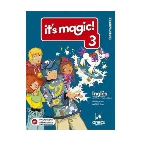 9789897677762 - It's Magic! 3 Workbook - Inglês - Caderno de Atividades