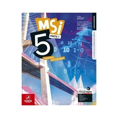 9789897677779 - MSI 5 - Matemática Sob Investigação ( 2 Volumes) - Manual do Aluno