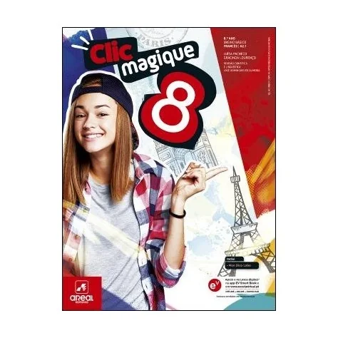 9789897678035 - Clic Magique 8 - Francês - Nível A2.1 - Manual do Aluno