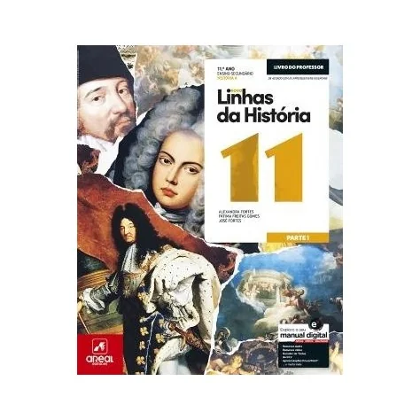9789897678233 - Novo Linhas da História 11 - História A ( 3 Volumes) - Manual do Aluno