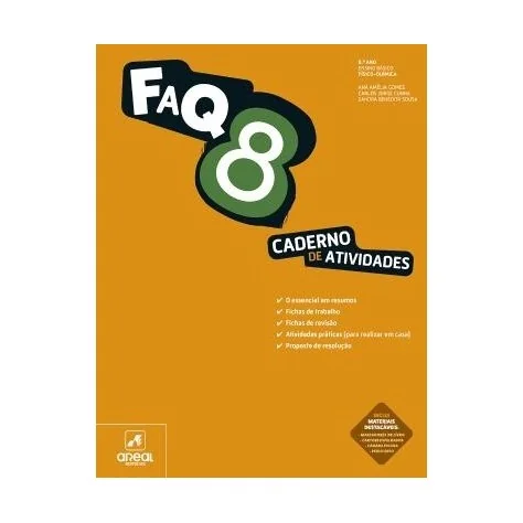 9789897678417 - FAQ8 - Físico-Química - Caderno de Atividades