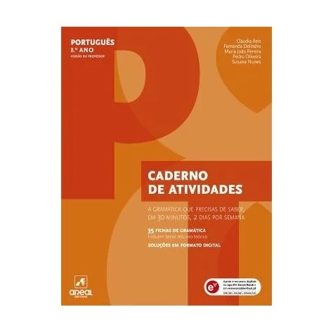9789897678639 - PT8 - Português - Caderno de Atividades