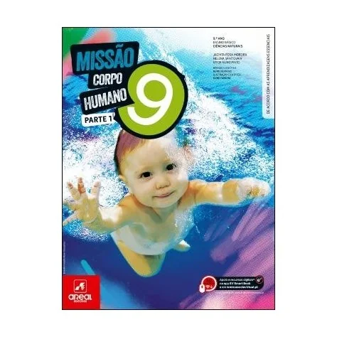 9789897678806 - Missão: Corpo Humano 9 - Ciências Naturais ( 2 Volumes) - Manual do Aluno