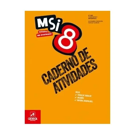 9789897679247 - MSI 8 - Matemática Sob Investigação 8 - Caderno de Atividades