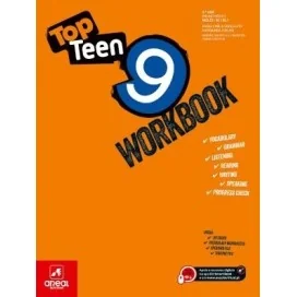 9789897679384 - Top Teen 9 - Inglês - Workbook /Caderno de Atividades