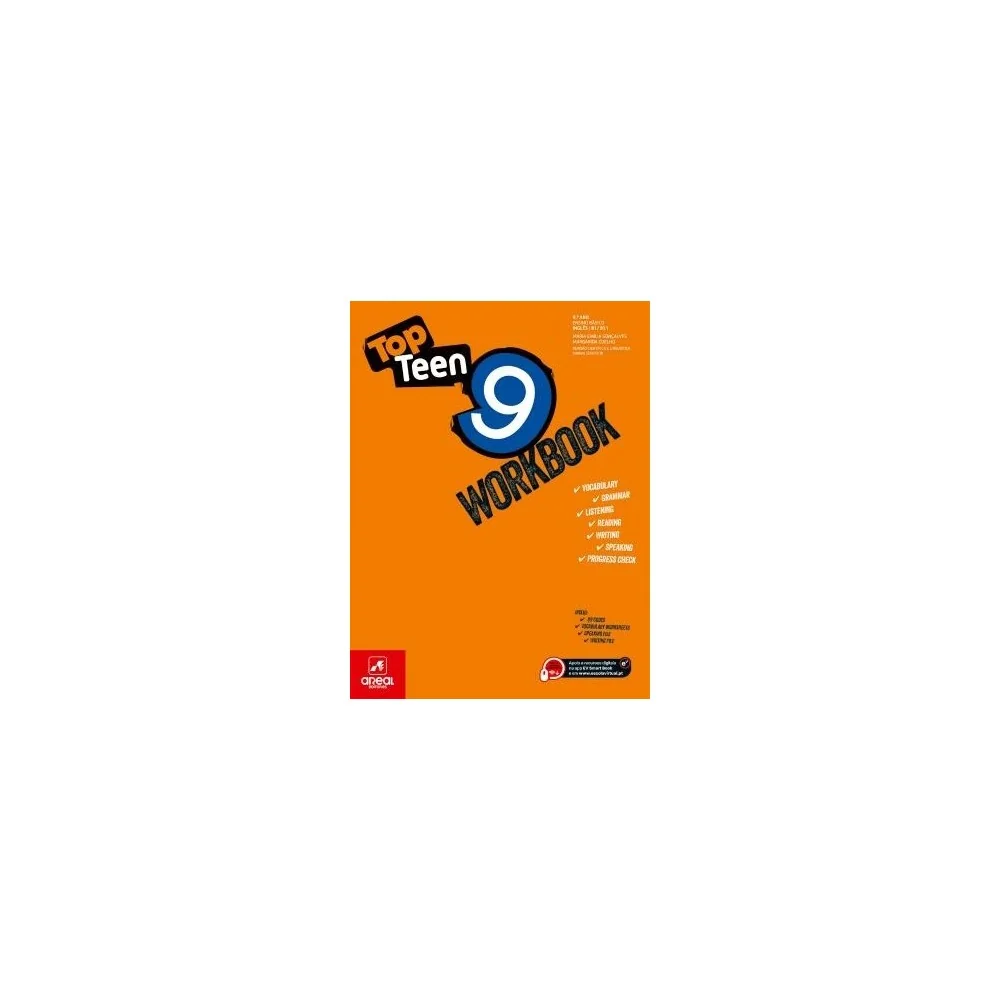 9789897679384 - Top Teen 9 - Inglês - Workbook /Caderno de Atividades