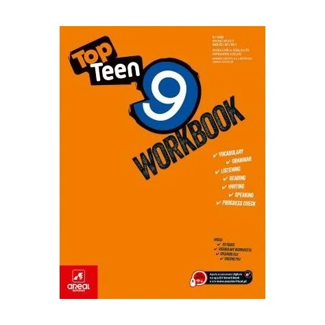 9789897679384 - Top Teen 9 - Inglês - Workbook /Caderno de Atividades