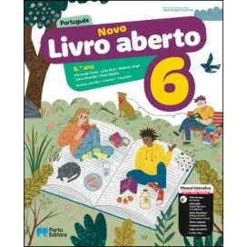 9789720200235 - Novo Livro aberto 6 - Português - Manual do Aluno