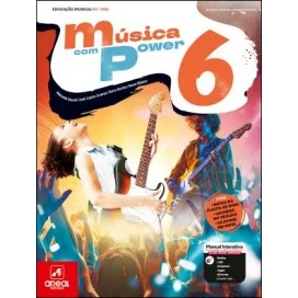 9789895750344 - Música com Power 6 - Educação Musical - Manual do Aluno