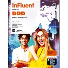 9789895750382 - InFluent - Inglês - Módulos 7, 8, 9 - Ensino Profissional