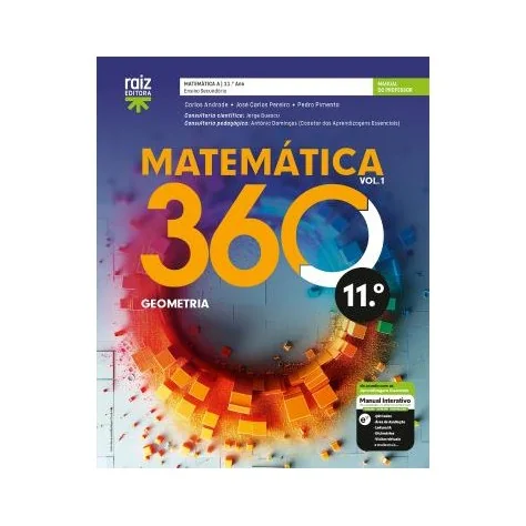 9789897445842 - Matemática 360 11.º Ano - Matemática A ( 3 Volumes) - Manual do Aluno