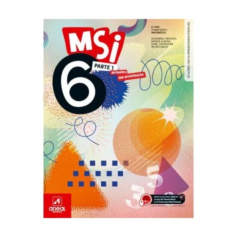 9789897679186 - MSI 6 - Matemática Sob Investigação 6 ( 2 Volumes) - Manual do Aluno