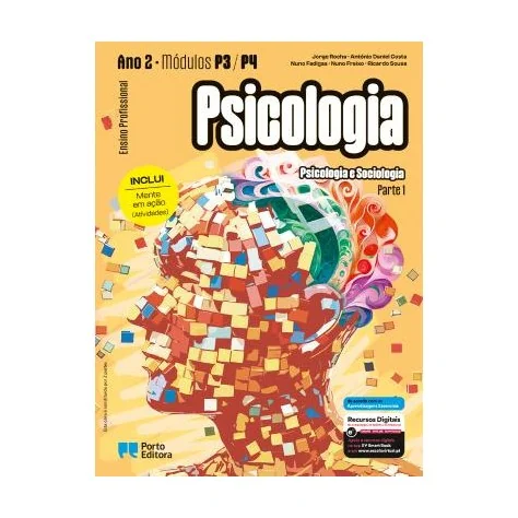 Psicologia e Sociologia - Módulos P3 e P4/Módulos S3 e S4 (Ano 2) - Ensino Profissional ( 2 Volumes) - Manual do Aluno