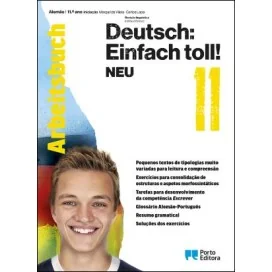 9789720406675 - Deutsch: Einfach Toll! NEU 11 - Alemão - Iniciação - Arbeitsbuch - Caderno de Atividades