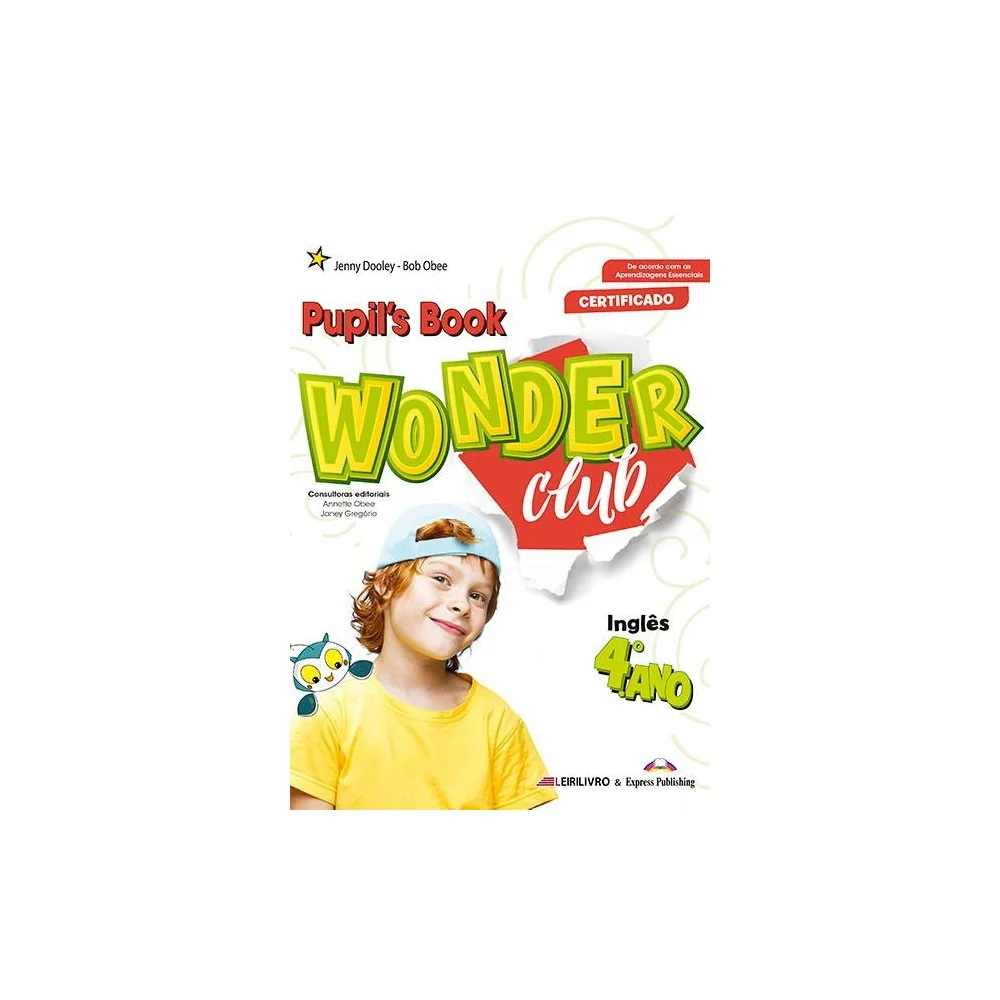 9781399209601_Wonder Club 4.º ANO - Livro do aluno + Licença digital - Manual do Aluno