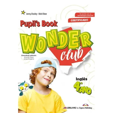 9781399209601_Wonder Club 4.º ANO - Livro do aluno + Licença digital - Manual do Aluno