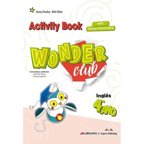 9781399209953_Wonder Club 4.º ANO - Livro de atividades & Picture Dictionary - Caderno de Atividades