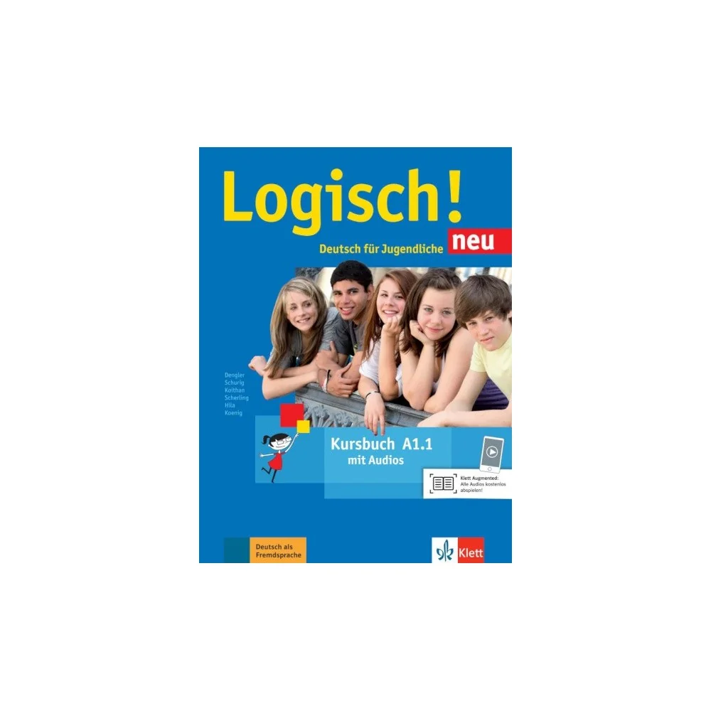 9783126052030 - Logisch! Neu A1.1 Kursbuch - Alemão 7.º Ano - Manual do Aluno