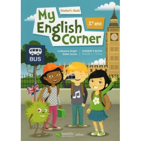 9789898619150 - My English Corner 3.º Ano - Inglês - Manual do Aluno
