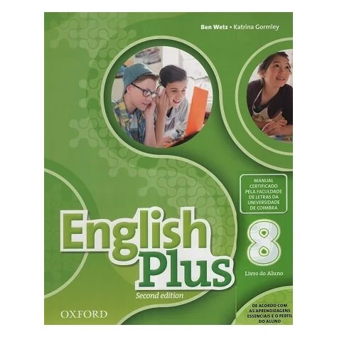 9780194201575 - English Plus 8.º Ano Inglês - Manual do Aluno