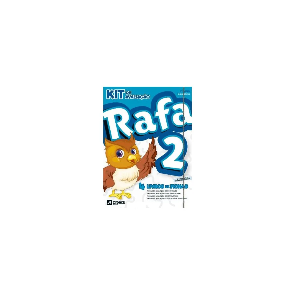 9789897677915 - Kit de Avaliação - Rafa 2 - 2.º Ano