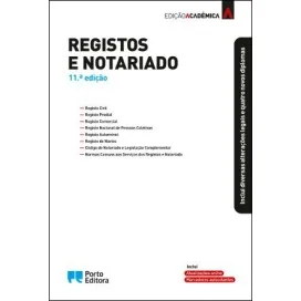 9789720005595 - Registos e Notariado - Edição Académica