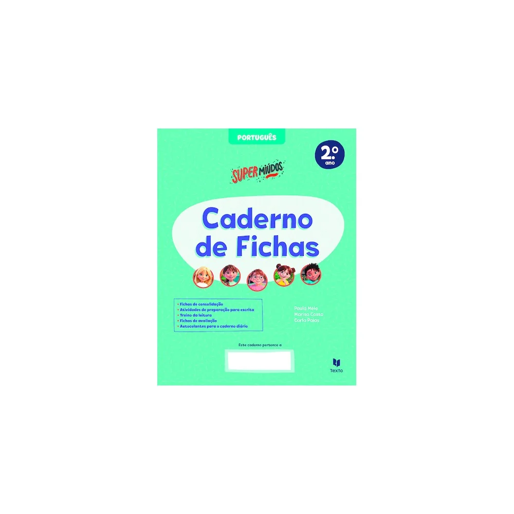 9789724759463 - Supermiúdos - Português 2.º Ano - Caderno de Atividades
