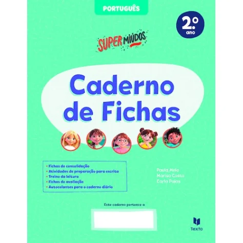 9789724759463 - Supermiúdos - Português 2.º Ano - Caderno de Atividades