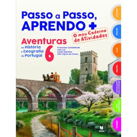 9789724759531 - Aventuras na HGP 6 - História e Geografia de Portugal - Caderno de Atividades