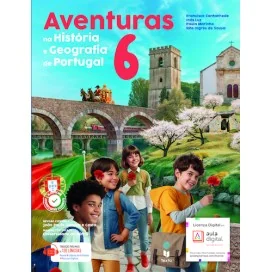9789724759524 - Aventuras na HGP 6 - História e Geografia de Portugal - Manual do Aluno