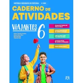 9789892364339 - Viajantes HGP 6 - História e Geografia de Portugal - Caderno de Atividades