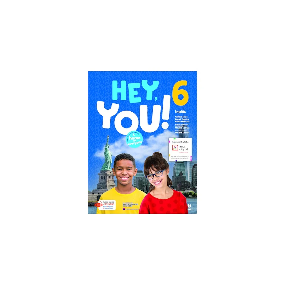 9789724759616 - Hey, You! 6 - Inglês - Student's Book/Manual do Aluno