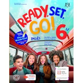 9789892364384 - Ready, Set, Go! 6 - Inglês - Student's Book/Manual do Aluno
