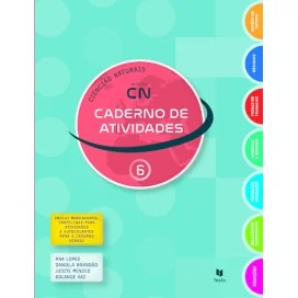 9789724759562 - Missão CN 6 - Ciências Naturais - Caderno de Atividades