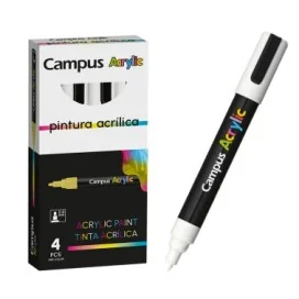 8426307330961 - Marcadores Campus Acrylic 2mm Branco