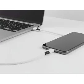 Cabo USb-C a USB-C Q-Connect PVC 1M Branco