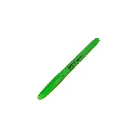 Caneta Marcador Sublinhador Fluorescente Campus University Neon Verde