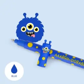 Caneta Gel Apagável Erasable Pen Legami - Monster "AAARG-DORABLE!"