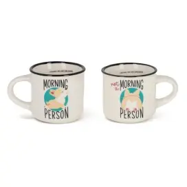 Chávenas de Café - Expresso Para Dois Legami - Corgi Morning Person