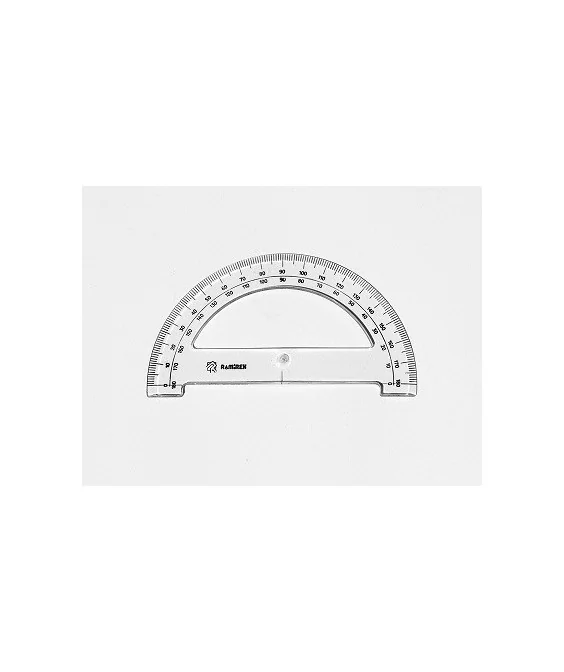 Transferidor Plástico Ramirex 180º 12cms